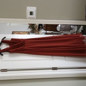 David's bridal CINNAMON bridesmaids dress. Size 12